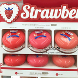 韩国代购 2016新品 爱丽小屋berry限量草莓系列可爱腮红带粉扑