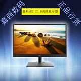 HKC M241 23.6英寸显示器24台式高清液晶护眼不闪完美宽屏幕包邮