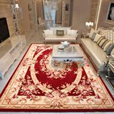 欧式客厅茶几地毯加厚加密卧室床边羊毛地毯毯纯手工剪花地毯包邮