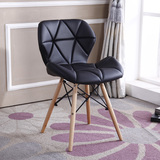 创意时尚皮革电脑椅欧式客厅餐椅简约设计款会议椅现代家居蝴蝶椅