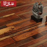 景岚木地板强化复合仿古服装咖啡店工业会所酒吧彩色复古个性墙板