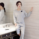女装新款2016年春秋季韩版简约时尚针织套装运动服系列