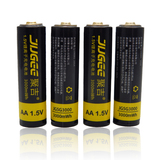 聚吉1.5V锂离子充电电池 双十一特价 4节5号 AA通用 替代镍氢