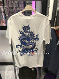 小小石香港代购 美潮 Stussy 正面字母背面中国龙短袖T恤