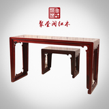 聚奎阁古筝桌椅仿古书画案琴桌实木中式琴台卯榫红木古琴桌凳