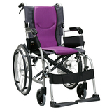 德国康扬超轻便携折叠轮椅老人代步旅行进口铝合金轮椅车KM-2512