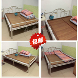 铁架床1.2米1.5米单人双人床单层床员工床学生床出租房床家用铁床