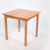 现代简约楠竹小餐桌实木小户型吃饭桌子麻将桌正方形小方桌四方桌
