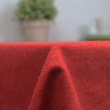简约纯色酒店台布饭店餐厅桌布会议婚庆宴会红色长方正方形盖布