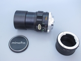 二手 美能达 MD 135 2.8 手动镜头 人像 135mm F2.8  送NEX转接环