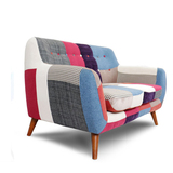 择美宜居2016宜家双人单人沙发垫日式三人户型特价组装布艺沙发