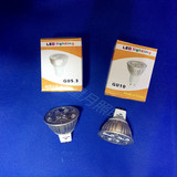 3X1WLED 压铸灯杯 LED光源 MR16-12V 3W射灯光源 两插针
