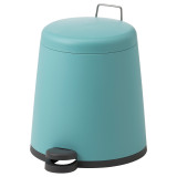 宜家代购 IKEA 思纳普 踏板式垃圾桶 蓝色(5公升)603.224.13
