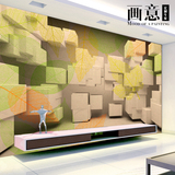 电视背景墙纸北欧个性树叶3D大型壁画客厅卧室无纺壁纸扩展空间