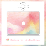 苹果电脑贴膜macbook air/pro外壳贴膜笔记本原创意文艺水彩贴纸