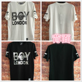 韩国官网代购潮牌BOY LONDON 2016新款加鹰反光T恤男女同款
