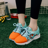 运动鞋女2016夏季新款潮韩版ulzzang透气网面低跟舒适休闲跑步鞋