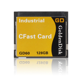 Goldnedisk迷你SSD CFAST固态硬盘128GB标准CF尺寸7+17PIN SATA 2