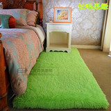 加厚可水洗丝毛地毯客厅茶几地毯卧室床边长方形飘窗地毯可定制