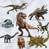 侏罗纪世界恐龙时代3D立体墙贴客厅卧室儿童房动物贴画纸独家d006