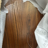 老榆木板实木吧台飘窗靠墙转角桌面咖啡厅loft台面餐桌茶台写字台