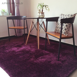 北欧客厅地毯新款现代简约时尚沙发茶几垫卧室床边毯超柔长绒加厚