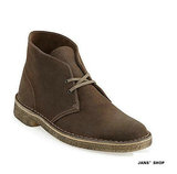 美国代购Clarks Desert Boot 其乐灰褐色沙漠靴 英伦复古休闲鞋