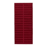 ◆西安宜家代购◆IKEA  赫鲁 短绒地毯(80x150 蓝红褐)◆