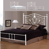 复古高档白色铁架床经典铁床铁艺床包邮1.5米特价双人床1.8 欧式