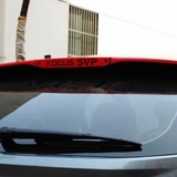 09-2014款经典福克斯刹车尾翼改装专用 3D立体碳纤维高位刹车灯贴