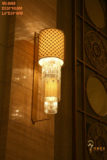 酒店大堂装饰壁灯 别墅门厅 客厅大型水晶壁灯 欧式奢华工程壁灯