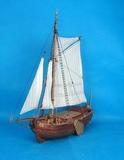 名望模型 远晴出品 木质帆船模型拼装套材 荷兰轻舟(远晴)