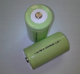特价促销工业 D型充电电池 镍氢1号充电电池 1.2V 10000mAh 正品