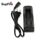 SupFire神火18650单槽充电器 强光手电筒 锂电池原装有线座充正品