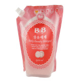 【多省2件包邮】韩国 保宁 B&B BB 婴儿防菌纤维洗衣液 1300ml