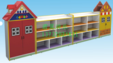 厂家直接供 应幼儿园家具 卡通造型玩具柜 玩具组合柜 储物柜