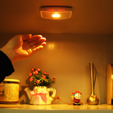 朗美科 挥手感应灯节能LED小夜灯光控 橱柜灯衣柜灯装电池射灯