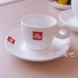 illy陶瓷咖啡杯套装 欧式 浓缩杯 卡布杯 茶杯碟 咖啡用品意大利