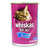 宠物食品 猫零食 伟嘉猫零食妙鲜包海洋鱼猫罐头400g湿粮鲜封包
