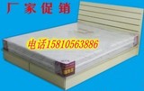 特价 单人床 双人床卧室床榻榻米床抽屉床储物床1.2米板式田园床