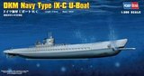 名望模型 HOBBYBOSS舰船模型 83508 德国海军U-9C型潜艇 1/350