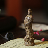 越南天然沉香木观音菩萨摆件 木雕工艺品 古玩 观音佛像摆件 礼品