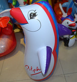 PVC批发75㎝儿童玩具/充气不倒翁/拳击袋玩具可爱企鹅