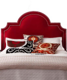 美式乡村布艺床新古典软包床卧室双人床简约后现代软床婚床可定制