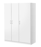 IKEA 宜家家居 多姆巴 白色三门衣柜 特价 成都冬冬宜家代购