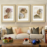美式客厅装饰画客厅现代简约沙发背景墙画餐厅卧室壁画挂画三联画