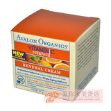 特价包邮，Avalon Organics, 维他命C净白无油保湿美白面霜, 57g