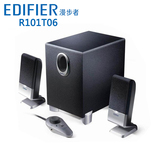 Edifier/漫步者 R101T06 电脑入门级音响2.1多媒体低音炮 线控器