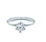 美国Tiffany专柜代购 - Setting 1.03 G色 SI1 钻戒指 （订做）