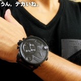 日本DIESEL迪赛 DZ7193/7194 大圆盘 皮带 男士手表